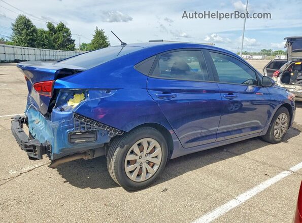 3KPC24A63NE153875 2022 HYUNDAI ACCENT Blue Tył prawy