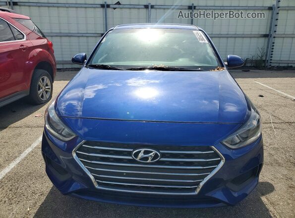3KPC24A63NE153875 2022 HYUNDAI ACCENT Blue Widok z przodu