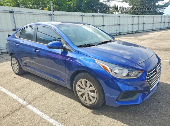 3KPC24A63NE153875 2022 HYUNDAI ACCENT Blue Przód prawy