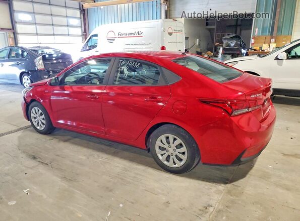 3KPC24A63NE168232 2022 HYUNDAI ACCENT Red უკანა მარცხენა
