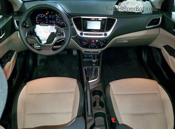 3KPC24A63NE168232 2022 HYUNDAI ACCENT Red წინა პანელის ხედი