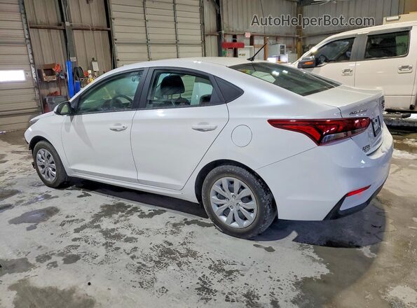3KPC24A63NE180168 2022 HYUNDAI ACCENT White Trasero izquierdo