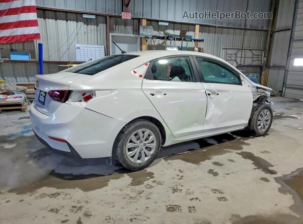 3KPC24A63NE180168 2022 HYUNDAI ACCENT White Trasero derecho