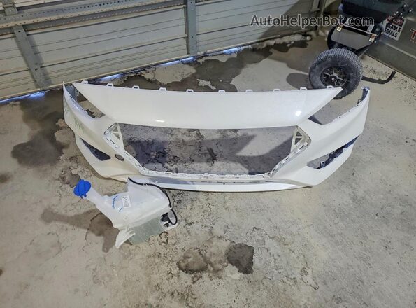 3KPC24A63NE180168 2022 HYUNDAI ACCENT White Vista del compartimento del motor