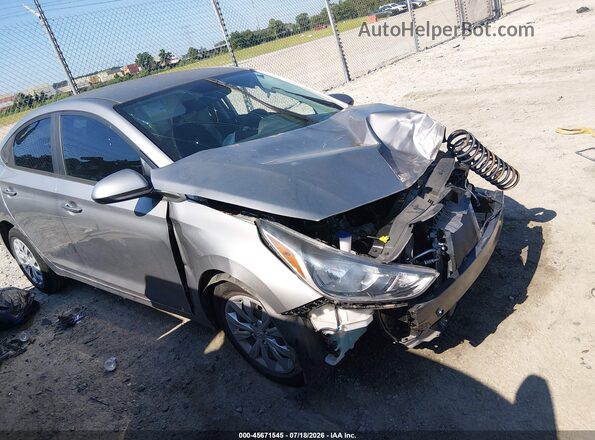 3KPC24A63NE184494 2022 HYUNDAI ACCENT Gray Vista interior trasera