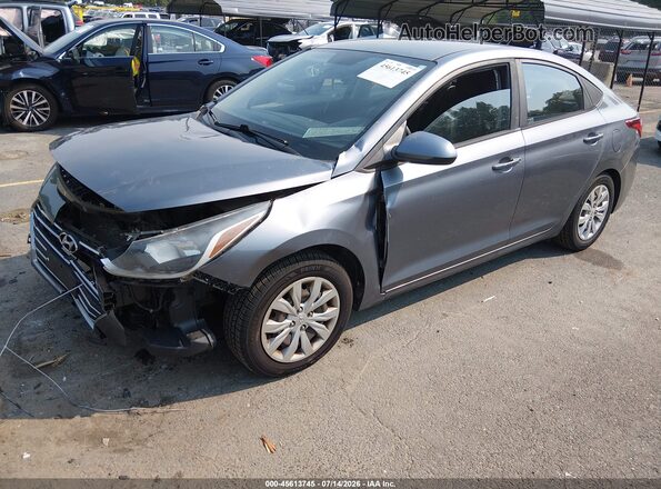 3KPC24A64LE106285 2020 HYUNDAI ACCENT Серый Передняя левая четверть
