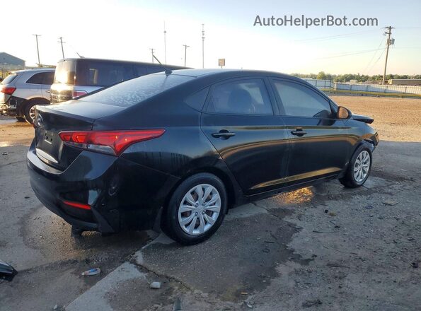 3KPC24A64LE117352 2020 HYUNDAI ACCENT Черный Задняя правая четверть