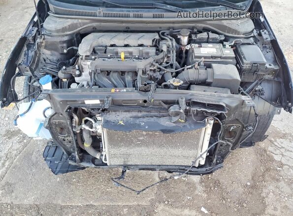 3KPC24A64LE117352 2020 HYUNDAI ACCENT Черный Вид задней части салона