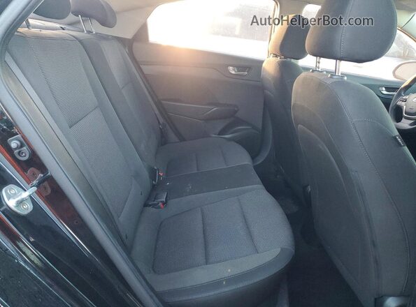 3KPC24A64LE117352 2020 HYUNDAI ACCENT Черный Вид задних сидений