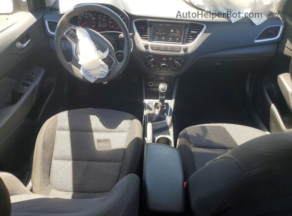 3KPC24A64NE160804 2022 HYUNDAI ACCENT Gray Առջևի վահանակի տեսք
