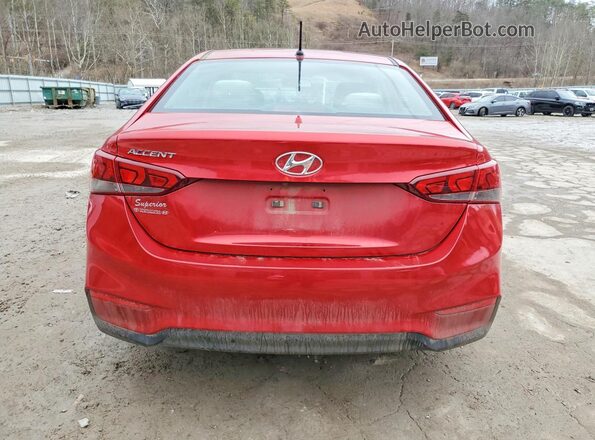 3KPC24A64NE162178 2022 HYUNDAI ACCENT Red Вид ззаду