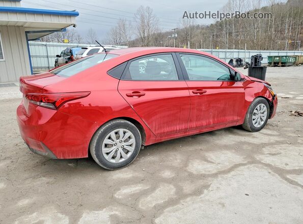3KPC24A64NE162178 2022 HYUNDAI ACCENT Red Задня права чверть
