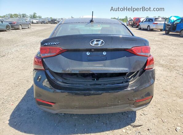 3KPC24A64NE162634 2022 HYUNDAI ACCENT Black Rear view