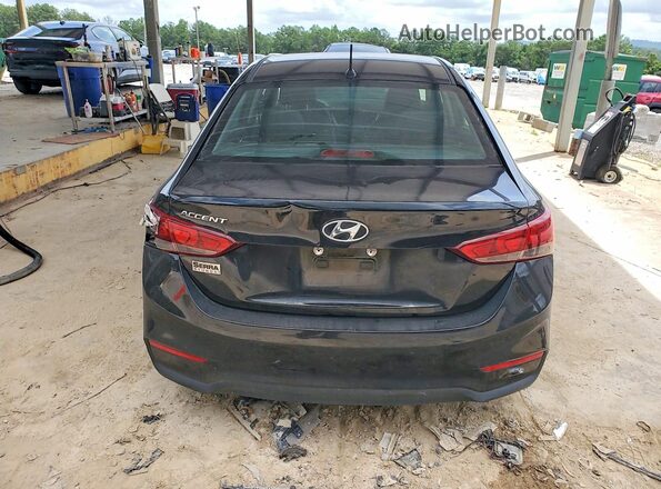 3KPC24A64NE165131 2022 HYUNDAI ACCENT Черный Вид сзади