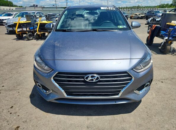 3KPC24A65LE093305 2020 HYUNDAI ACCENT Gray წინა ხედი