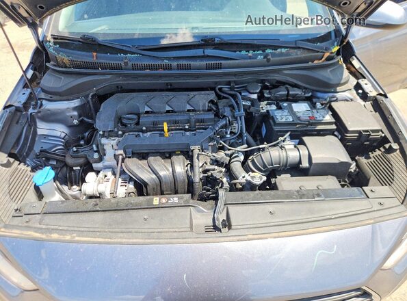 3KPC24A65LE093305 2020 HYUNDAI ACCENT Gray უკანა სალონის ხედი