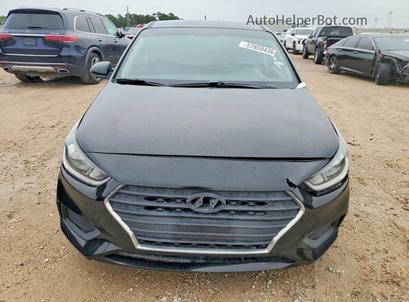 3KPC24A65LE109938 2020 HYUNDAI ACCENT Black წინა ხედი