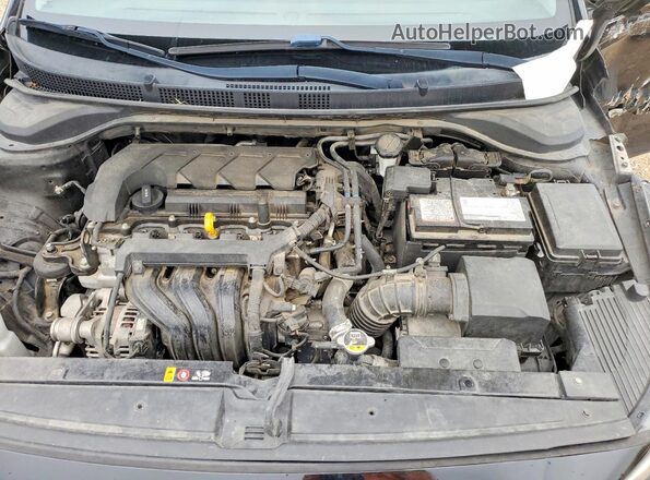 3KPC24A65LE109938 2020 HYUNDAI ACCENT Black უკანა სალონის ხედი