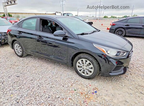 3KPC24A65ME131519 2021 HYUNDAI ACCENT Black Przód prawy
