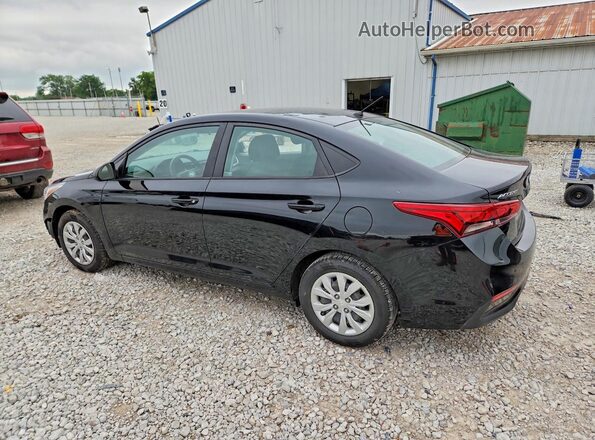 3KPC24A65ME131519 2021 HYUNDAI ACCENT Black Tył lewy