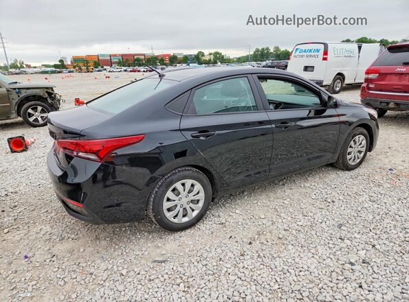 3KPC24A65ME131519 2021 HYUNDAI ACCENT Black Tył prawy