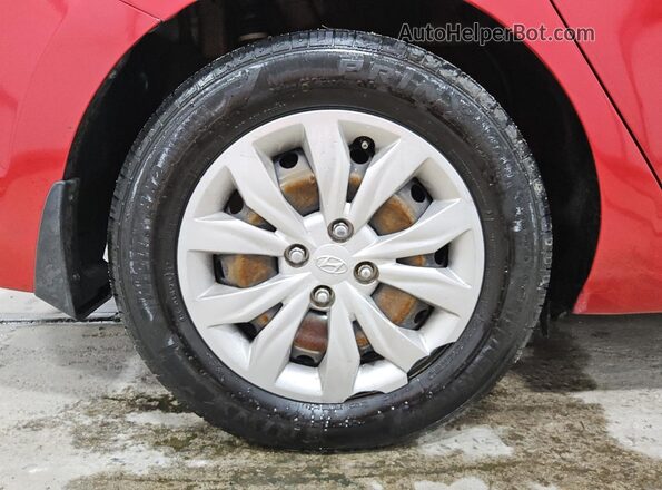 3KPC24A65ME134484 2021 HYUNDAI ACCENT Red 