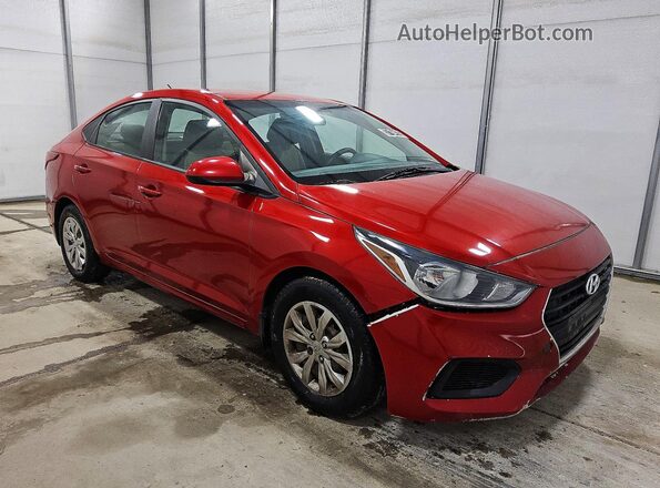 3KPC24A65ME134484 2021 HYUNDAI ACCENT Red წინა მარჯვენა