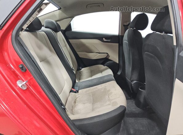 3KPC24A65ME134484 2021 HYUNDAI ACCENT Red 