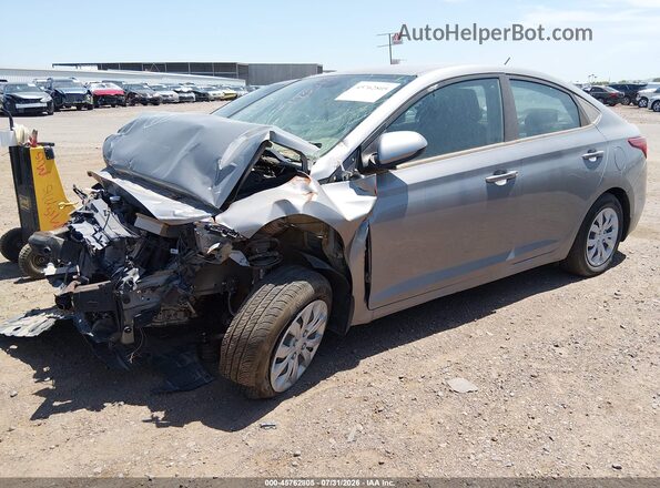 3KPC24A65ME139507 2021 HYUNDAI ACCENT Gray Przód lewy