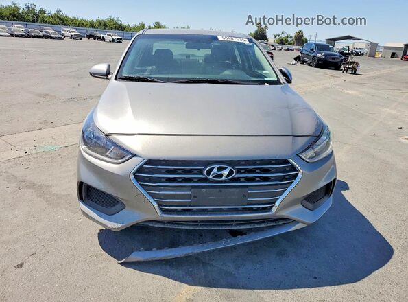 3KPC24A65ME149311 2021 HYUNDAI ACCENT Gray Front view