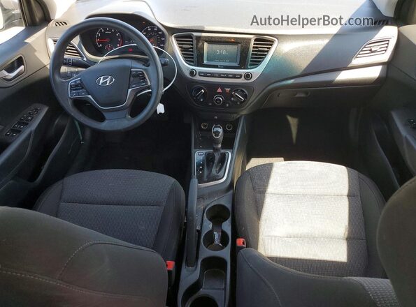 3KPC24A65ME149311 2021 HYUNDAI ACCENT Gray Dashboard view