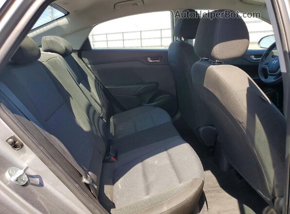 3KPC24A65ME149311 2021 HYUNDAI ACCENT Gray Rear seats view