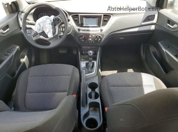 3KPC24A65ME151298 2021 HYUNDAI ACCENT Серебряный Вид панели приборов