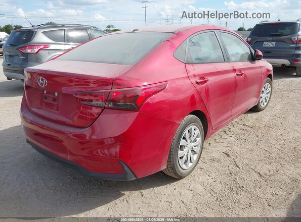 3KPC24A65NE154364 2022 HYUNDAI ACCENT Red უკანა მარჯვენა