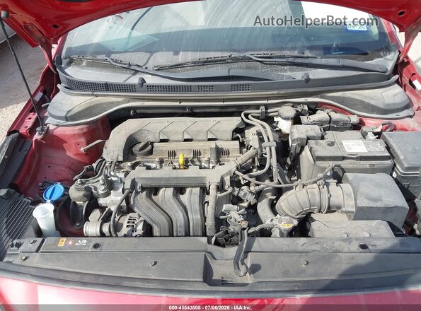 3KPC24A65NE154364 2022 HYUNDAI ACCENT Red უკანა ხედი