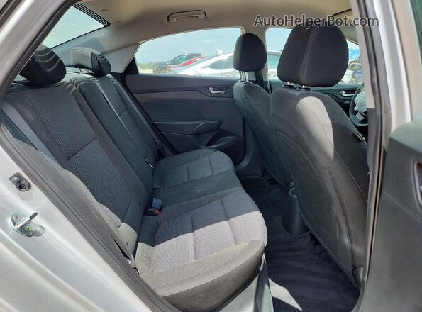 3KPC24A65NE168166 2022 HYUNDAI ACCENT White Vista de los asientos traseros