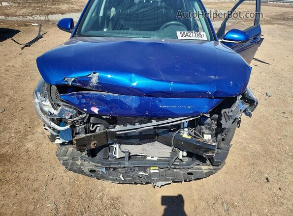 3KPC24A66ME129021 2021 HYUNDAI ACCENT Blue Vista interior trasera