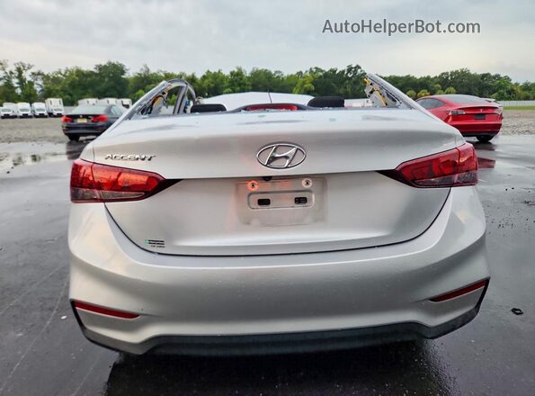 3KPC24A66ME129584 2021 HYUNDAI ACCENT Silver Vista trasera