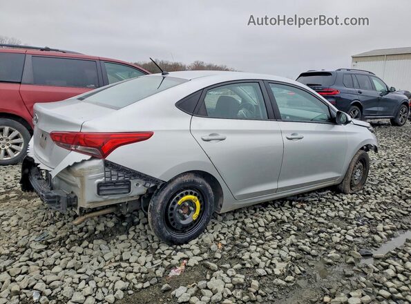 3KPC24A66ME129875 2021 HYUNDAI ACCENT Silver Задня права чверть