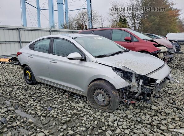 3KPC24A66ME129875 2021 HYUNDAI ACCENT Silver Передня права чверть