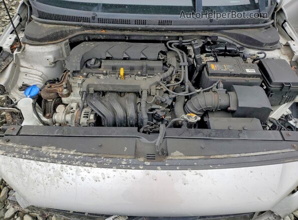 3KPC24A66ME129875 2021 HYUNDAI ACCENT Silver Вид задньої частини салону