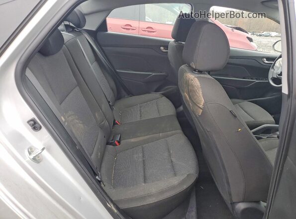3KPC24A66ME129875 2021 HYUNDAI ACCENT Silver Вид задніх сидінь