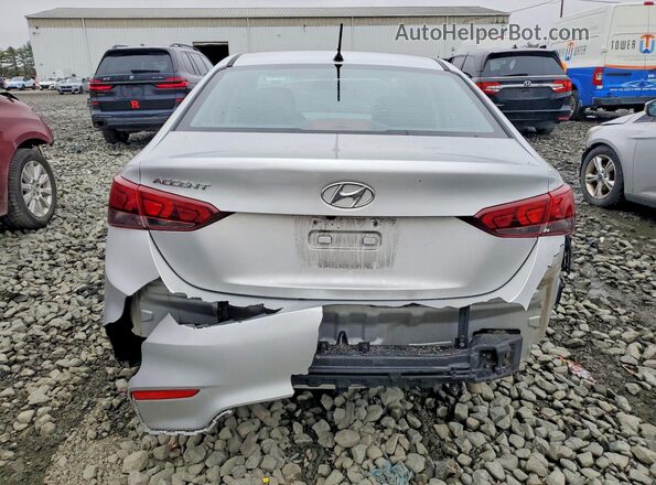3KPC24A66ME129875 2021 HYUNDAI ACCENT Silver Вид ззаду