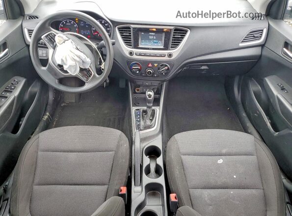 3KPC24A66ME129875 2021 HYUNDAI ACCENT Silver Вид панелі приладів