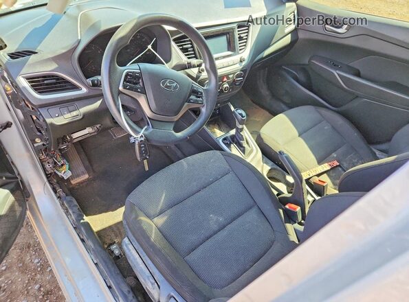 3KPC24A66ME131769 2021 HYUNDAI ACCENT Silver Առջևի վահանակի տեսք
