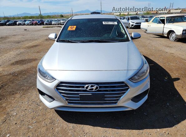 3KPC24A66ME131769 2021 HYUNDAI ACCENT Silver Դիմացի տեսք