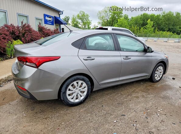 3KPC24A66ME133442 2021 HYUNDAI ACCENT Silver Tył prawy
