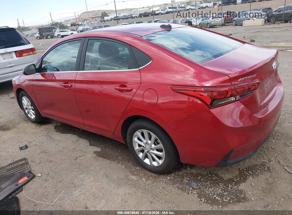 3KPC24A66ME134672 2021 HYUNDAI ACCENT Red Задня ліва чверть