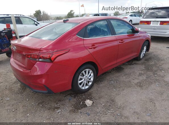 3KPC24A66ME134672 2021 HYUNDAI ACCENT Red Задня права чверть