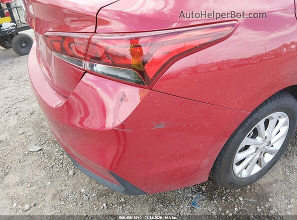 3KPC24A66ME134672 2021 HYUNDAI ACCENT Red Вид спереду